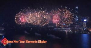 Hong Kong Rings in the Year of the Snake with Dazzling Fireworks Spectacle Over Victoria Harbour Chinese New Year Fireworks Display