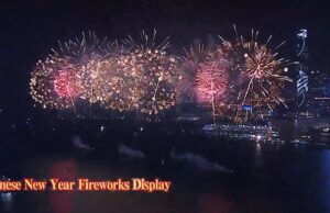 Hong Kong Rings in the Year of the Snake with Dazzling Fireworks Spectacle Over Victoria Harbour Chinese New Year Fireworks Display