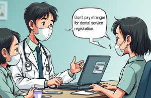 Dental Service Scam Alerts Public: Don’t Pay Strangers to Register Dental Service Scam in Hong Kong v1