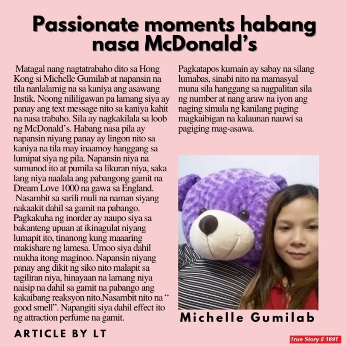 Passionate moments habang nasa McDonald’s HK Pinoy Tv News 22nd Jan to 4th Feb 25 FB Post and Pin up