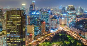 Philippine Economy Poised for Robust Growth, UN Report Reveals Philippine financial district scene