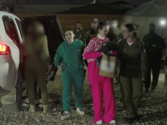 Gaza Celebrations Erupt as Ceasefire Takes Hold, Hostages Reunited with Families Released hostages Doron Steinbrecher and Emily Damari are greeted by Israeli soldiers