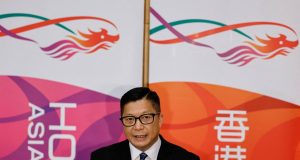 Thai Officials Pledge Swift Action to Rescue Hong Kong Workers in Recruitment Trap Hong Kong's Secretary for Security Chris Tang speaks to media over the landmark national security trial, in Hong Kong