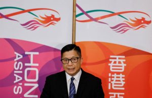 Thai Officials Pledge Swift Action to Rescue Hong Kong Workers in Recruitment Trap Hong Kong's Secretary for Security Chris Tang speaks to media over the landmark national security trial, in Hong Kong