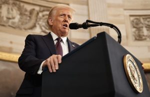 Trump Begins Second Term, Pledges ‘America First’ Agenda in Inaugural Address United States President Donald Trump delivers his inaugural speech