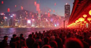 Millions of mainland visitors expected during the Lunar New Year holiday crowds_of_people_celebrating_lunar_new_year_in_hong_kong_0