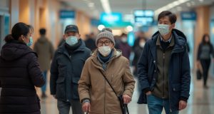 Elderly, Chronically Ill Urged to Take Precautions Amid Hong Kong’s Cold Snap elderly_hong_kong_people_wearing_cold_weather_clothes_0