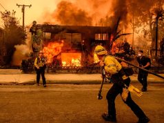 Los Angeles Wildfires Devastate Coastal Communities, Claim Five Lives rampaging wildfires around Los Angeles