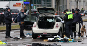 Driver Plows Into Labor Union Demonstration in Munich, Injuring 28 Driver Plows Into Labor Union Demonstration in Munich, Injuring 28