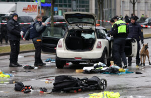 Driver Plows Into Labor Union Demonstration in Munich, Injuring 28 Driver Plows Into Labor Union Demonstration in Munich, Injuring 28