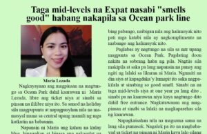 Taga mid-levels na Expat nasabi “smells good” habang nakapila sa Ocean park line HK Pinoy Tv News 5th to 18th Feb 25 FB Post and Pin up