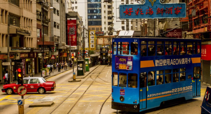 Lawmakers Support Tram Fare Hike Amidst Financial Struggles of Hong Kong Tramways double-deck-tram-in-sheung-wan-district-of-hong-kong