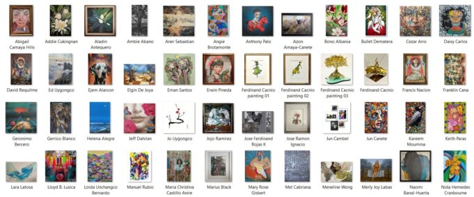 Historic Hong Kong Exhibition Showcases Filipino Artistic Talent Across Borders List of Participating Artists