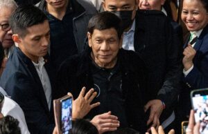 Marcos Hands Over Duterte to the Netherlands for ICC Trial Former Philippine President Rodrigo Duterte arrested on ICC warrant
