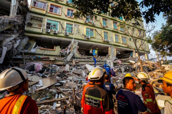 Myanmar Earthquake Death Toll Rises To 1700 Amidst Growing Humanitarian Crisis Myanmar's earthquake rescue operation