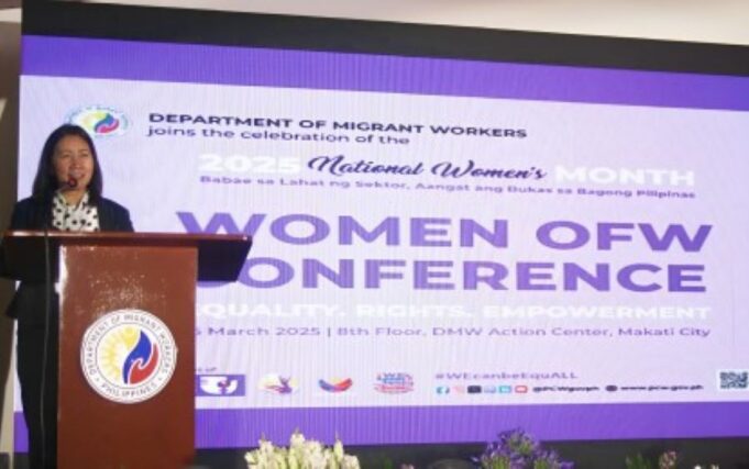 Filipino Migrant Workers Agency Calls for Gender Equality in Workforce Department of Migrant Workers Undersecretary