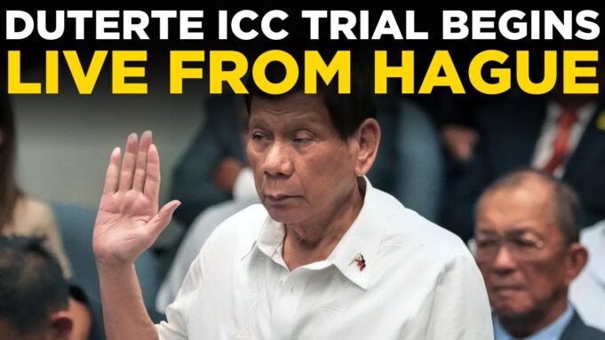 Duterte ICC Trial LIVE | Ex-Philippine President Duterte Trial Over Drug War