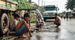 Extreme Heat Grips Philippines, PAGASA Warns of Dangerous Conditions Heatwave_in_rural_community_in_the_Philippines_2