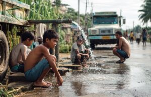 Extreme Heat Grips Philippines, PAGASA Warns of Dangerous Conditions Heatwave_in_rural_community_in_the_Philippines_2
