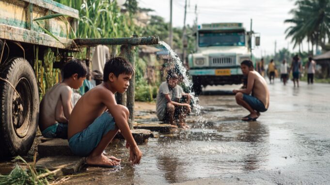 Extreme Heat Grips Philippines, PAGASA Warns of Dangerous Conditions Heatwave_in_rural_community_in_the_Philippines_2