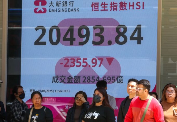 Hong Kong Markets Suffer Historic Selloff Amid Global Trade Tensions