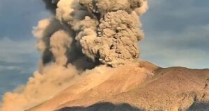 Kanlaon Volcano Erupts, Sends Massive Ash Plume Skyward in Philippine Islands Kanlaon volcano erupts