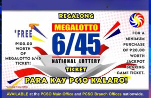 Lone Bettor from Cagayan Wins PHP57.5 Million MegaLotto Jackpot PCSO MegaLotto v1