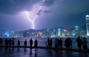 City Braces for Cloudy Skies, Showers, and Thunderstorms Hong Kong Braces for Cloudy Skies, Showers, and Thunderstorms