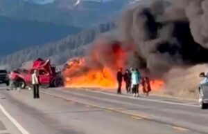 Seven Dead in Fiery Crash Near Yellowstone, Including Five Chinese Nationals Five Chinese among seven killed in Yellowstone crash