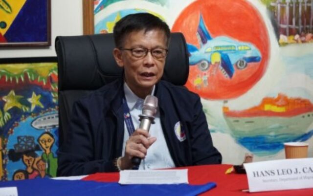 Secretary Hans Leo Cacdac