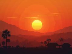 PAGASA Warns Of Dangerous Heat Index In 31 Areas Nationwide heatwave_in_rural_areas_in_the_philippines_silhouette_style_ga4zxzfow8i4jaxza53c_3