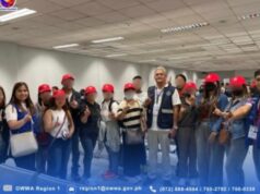 9 OFWs from Ilocos return home safely from Middle East Conflict Zone Nine overseas Filipino workers (OFWs) repatriated from the Middle East arrive at