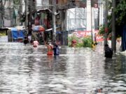 Quezon City, Cavite, and Calumpit in State of Calamity Due to Widespread Flooding Araneta and E. Rodriguez Sr. Avenue in Quezon City v2