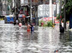 Quezon City, Cavite, and Calumpit in State of Calamity Due to Widespread Flooding Araneta and E. Rodriguez Sr. Avenue in Quezon City v2