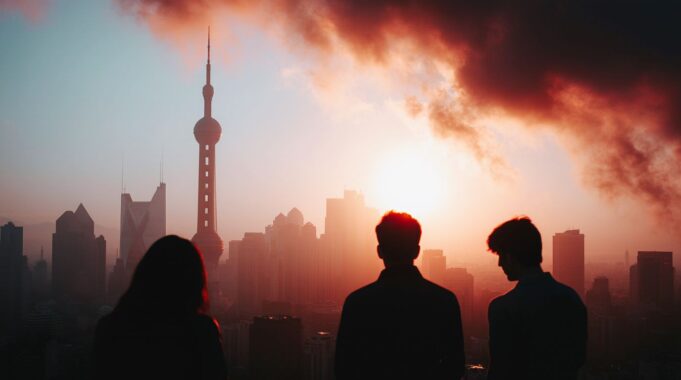 China Faces Scorching Heatwave and Heavy Rainstorms, Authorities Issue Alerts China heatwave