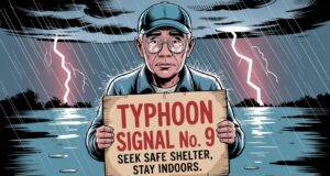 Hong Kong Braces as Storm Signal No. 9 Will Be Raised at 7:20 AM. Typhoon signal 9