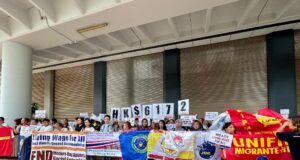 Hong Kong Migrant Workers Demand Fair Wages and Better Conditions in 2025 Dialogue HK migrant organizations protested 004