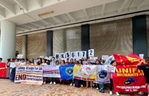 Hong Kong Migrant Workers Demand Fair Wages and Better Conditions in 2025 Dialogue HK migrant organizations protested 004
