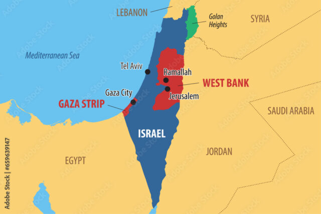 israel map