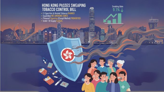 Hong Kong Passes Sweeping Tobacco Control Bill to Curb Smoking Hong Kong Passes Sweeping Tobacco Control Bill