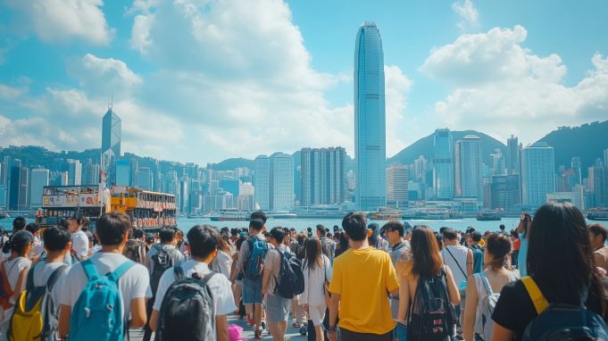 Hong Kong Eyes 5 Million Visitors in August, Shattering Post-Pandemic Records Visitor numbers surge in Hong Kong with 5.03 million arrivals in Aug