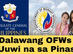 Konsulado Tumulong sa Dalawang OFWs sa Pagpapa-uwi sa Pinas 2 OFWs previously missing