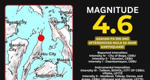 Cebu Hit by 4.6 Quake as Aftershocks from September Tremor Persist Cebu Earthquake Oct 24 v2
