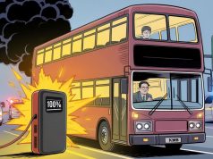 Portable Charger Ignites on KMB Bus, Injuring Two KMB bus fire caused by charger