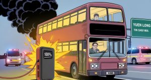 Portable Charger Ignites on KMB Bus, Injuring Two KMB bus fire caused by charger