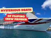 Filipino Crew Member Dies Mysteriously on P&O Cruise Ship During Transatlantic Voyage MV Arvia, a cruise ship operated by P&O Cruises