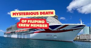 Filipino Crew Member Dies Mysteriously on P&O Cruise Ship During Transatlantic Voyage MV Arvia, a cruise ship operated by P&O Cruises