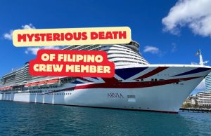 Filipino Crew Member Dies Mysteriously on P&O Cruise Ship During Transatlantic Voyage MV Arvia, a cruise ship operated by P&O Cruises