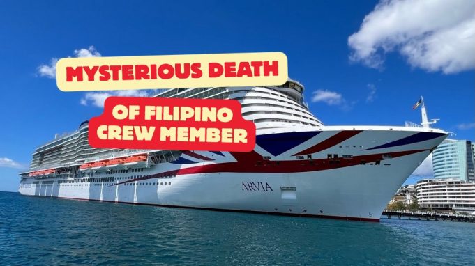 Filipino Crew Member Dies Mysteriously on P&O Cruise Ship During Transatlantic Voyage MV Arvia, a cruise ship operated by P&O Cruises