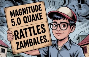 Magnitude 5.0 Quake Rattles Zambales, Felt Across Luzon Provinces Magnitude 5.0 Quake Rattles Zambales